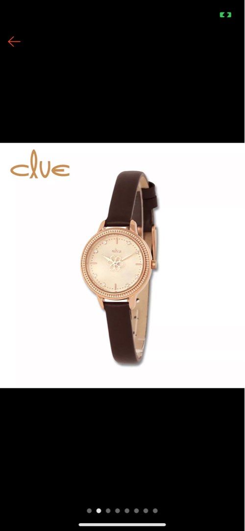 CLUE x Saint Tail - Cologne Heart Baby Rocket Pink Leather Watch – Harumio