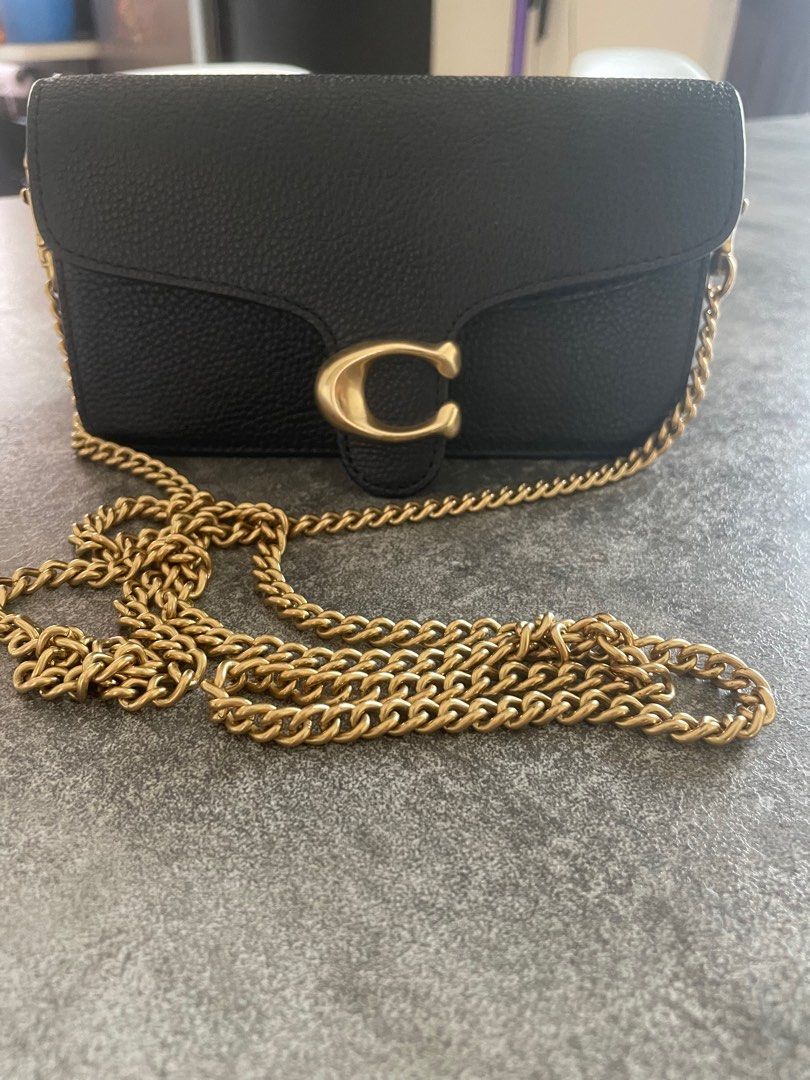 Coach small chain tabby crossbody, Luxury, Bags & Wallets on Carousell