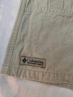 Columbia Women's Vintage Cargo Hiking Shorts Cotton/Poly Tan (Small)