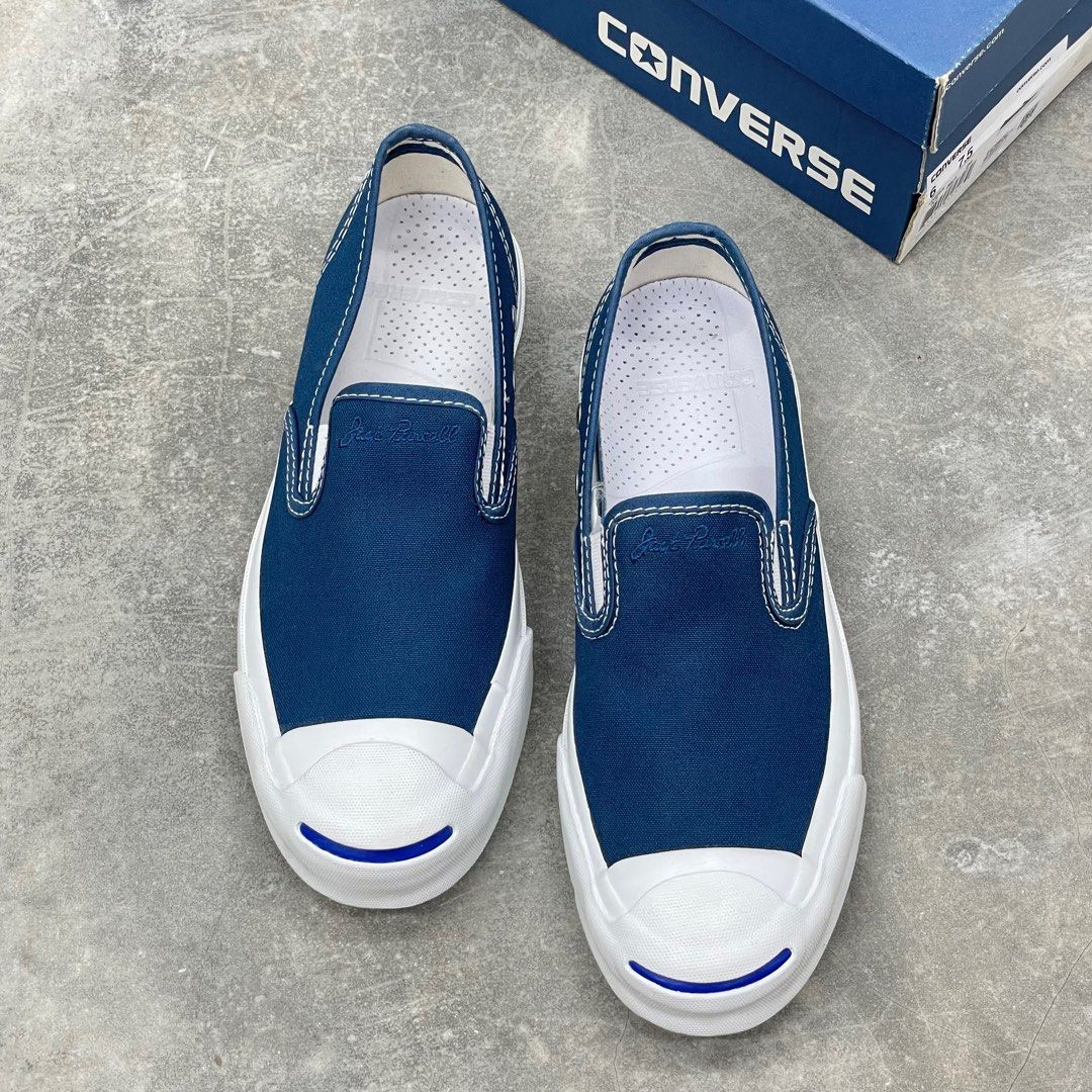 Converse jack purcell blue label online
