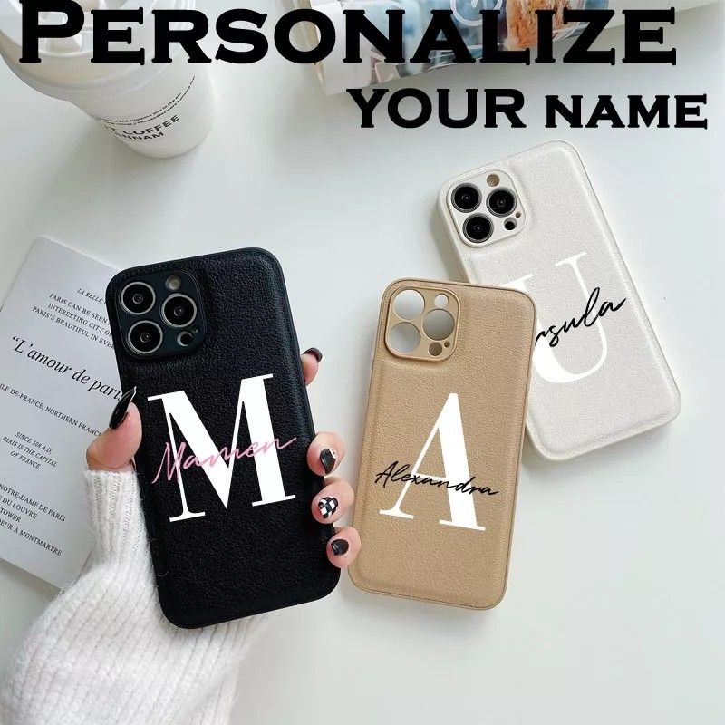 Personalised iPhone 12 Cases & Covers, Customise with Initials