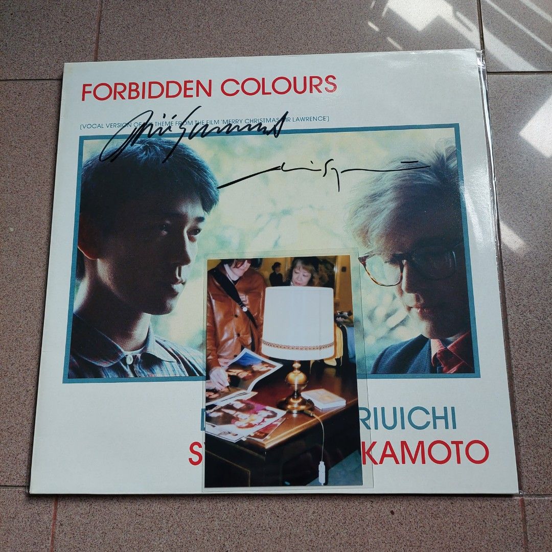 PROMO David Sylvian&坂本龍一 /戦場のメリークリスマス見本盤