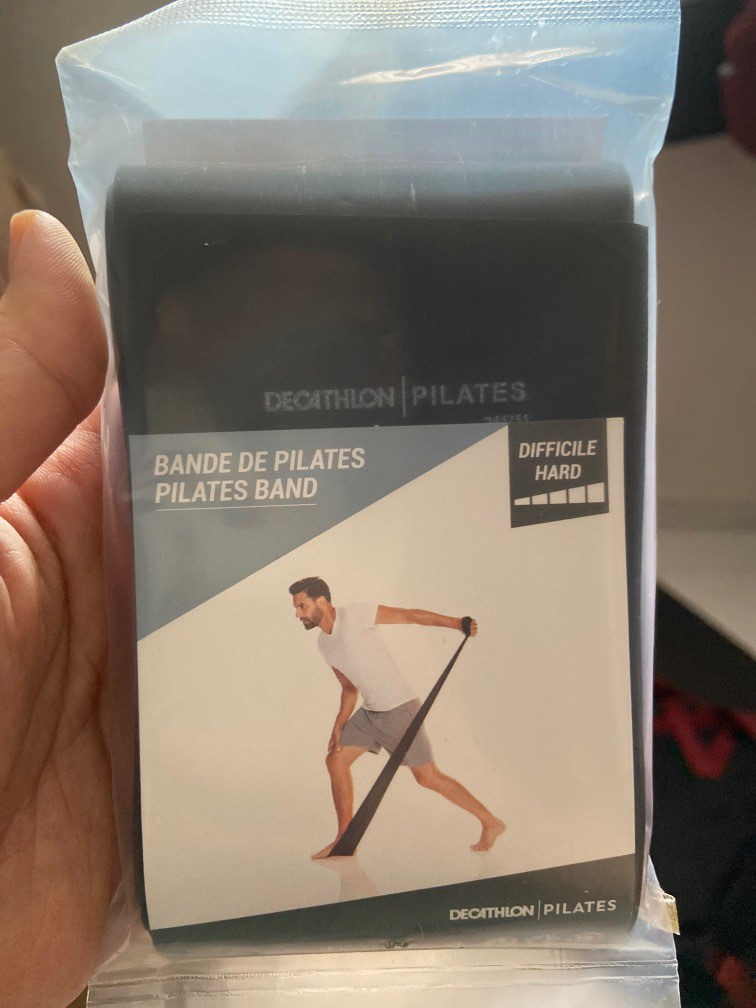 Decathlon pilates band hard, Sports Equipment, Exercise & Fitness