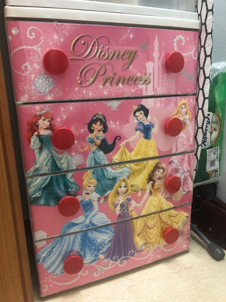 Disney plastic storage drawers, Babies & Kids, Baby Nursery & Kids Furniture, Kids' Wardrobes