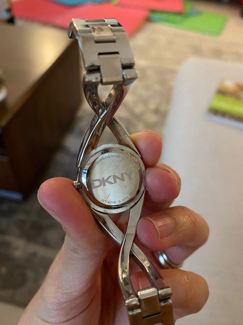 DKNY ladies watch silver