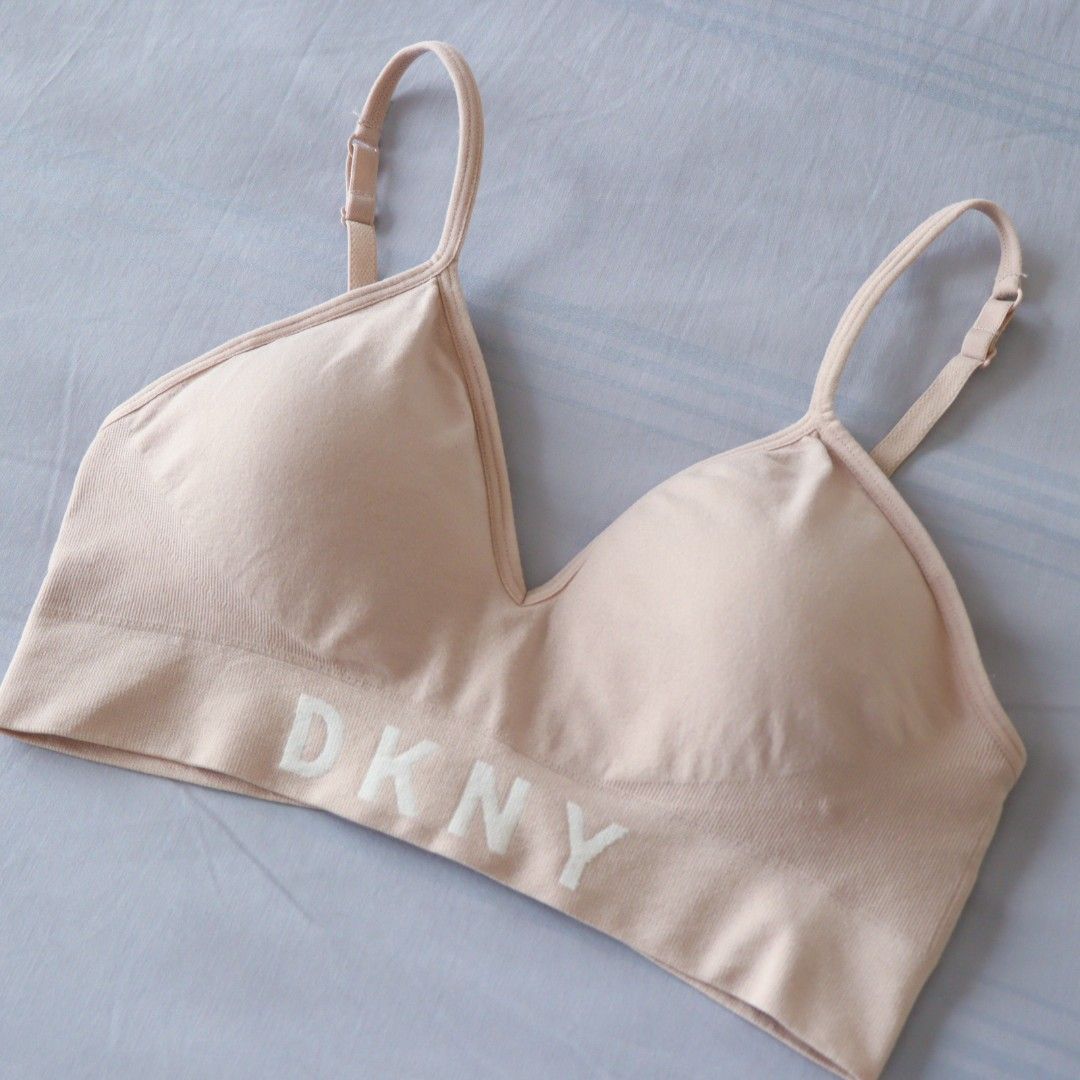 DKNY Nude Seamless Bralette, Women's Fashion, New Undergarments &  Loungewear on Carousell