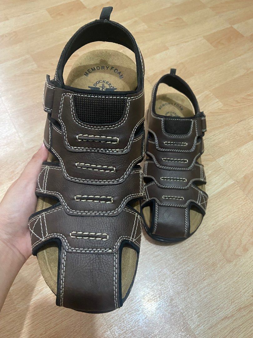 Dockers memory cheap foam sandals