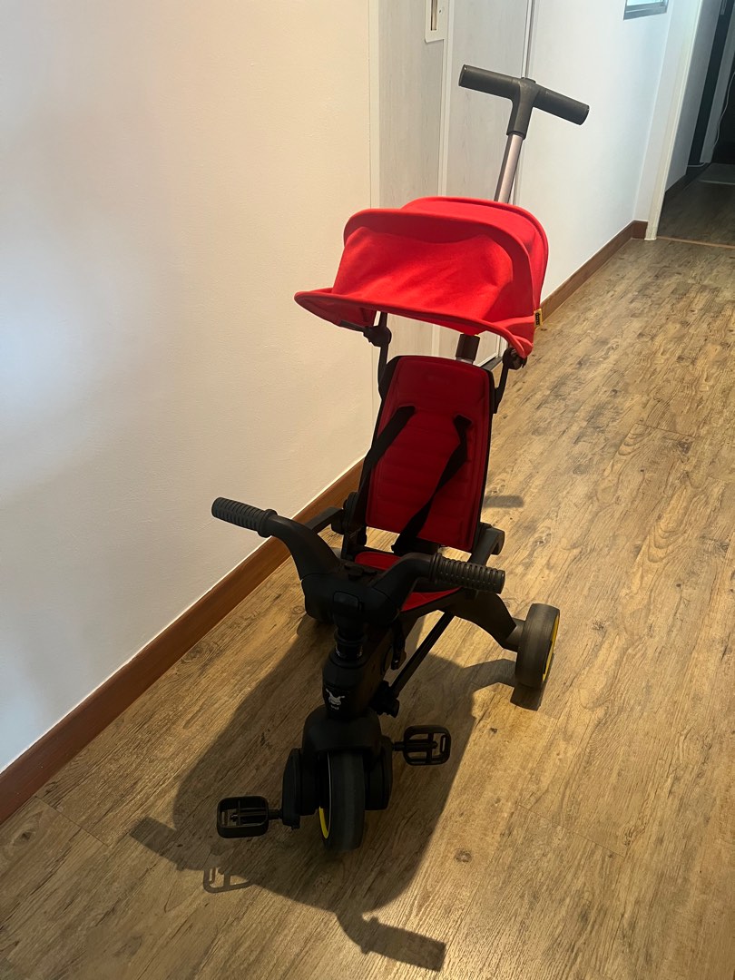 Doona Liki Trike S1 - Flame Red, Babies & Kids, Going Out, Strollers on ...