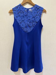 Dress warna biru
