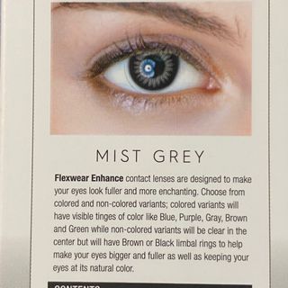 EO Enhance Contact Lens (Mist Grey)