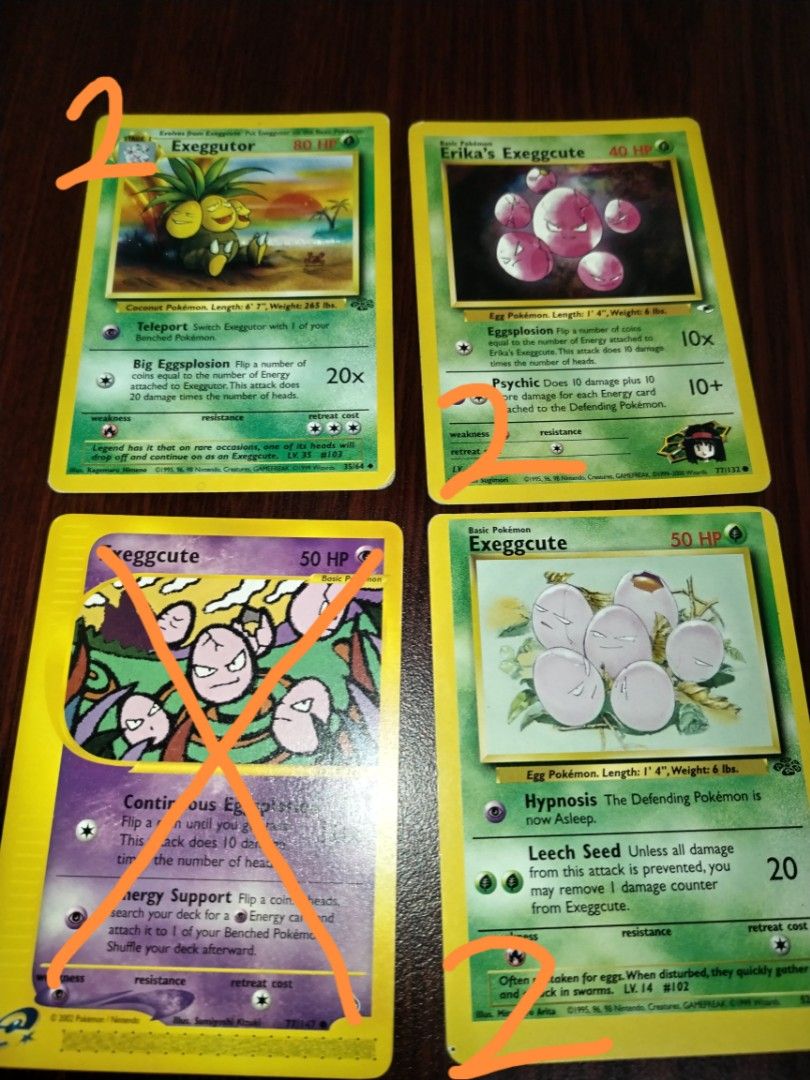 Exeggcute exeggutor pokemon TCG, Hobbies & Toys, Memorabilia & Collectibles, Vintage Collectibles on Carousell Exeggcute exeggutor pokemon TCG, Hobbies & Toys, Memorabilia & Collectibles, Vintage Collectibles on Carousell