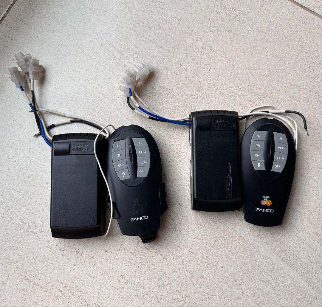 Fanco ceiling fan remote control and bracket, Furniture & Home Living