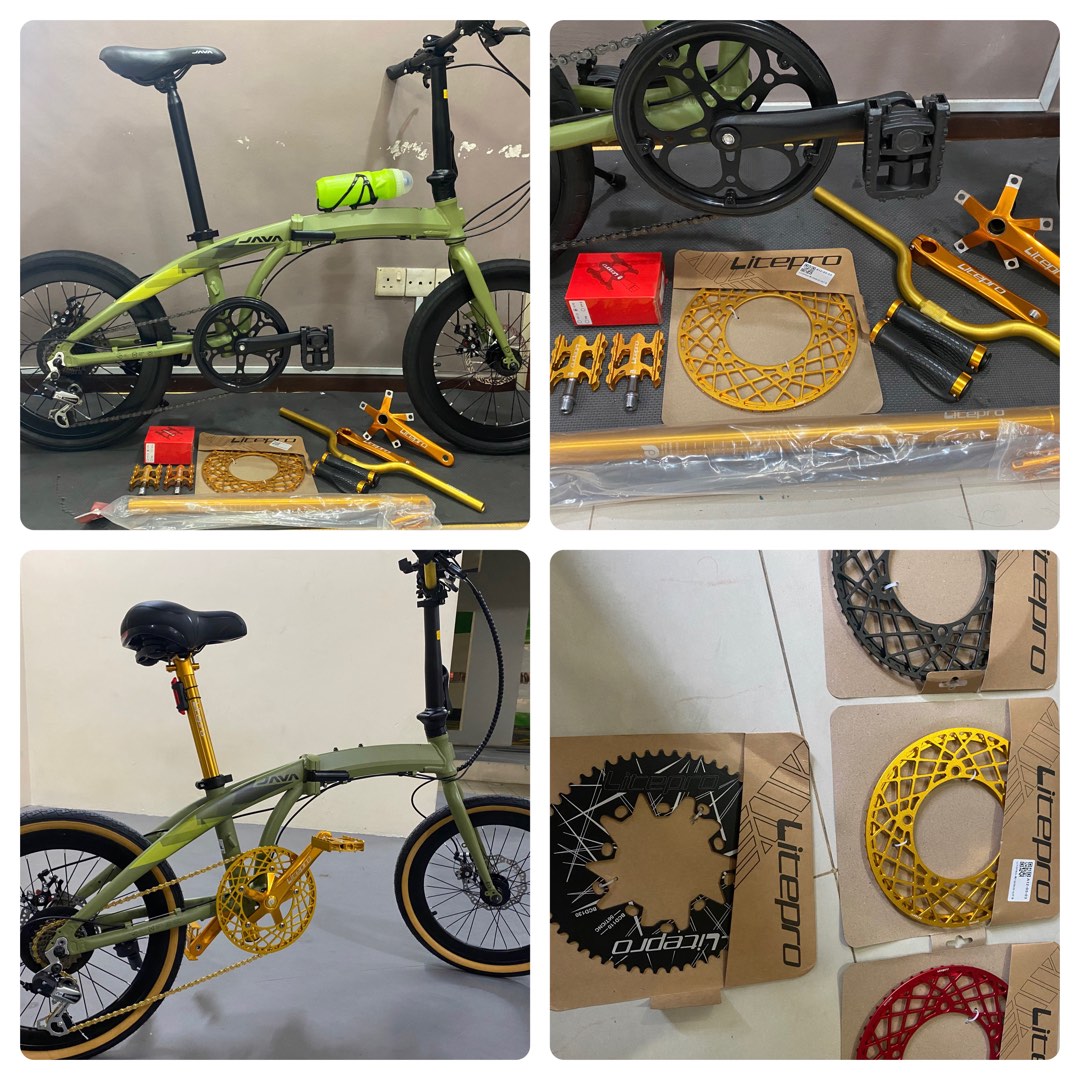 Folding bike upgrading customize, Sports Equipment, Bicycles & Parts ...