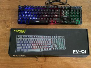 Forev FV-Q1 Gaming Mechanical Feeling Keyboard‼️