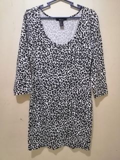 Forever 21 Leopard Bodycon Dress