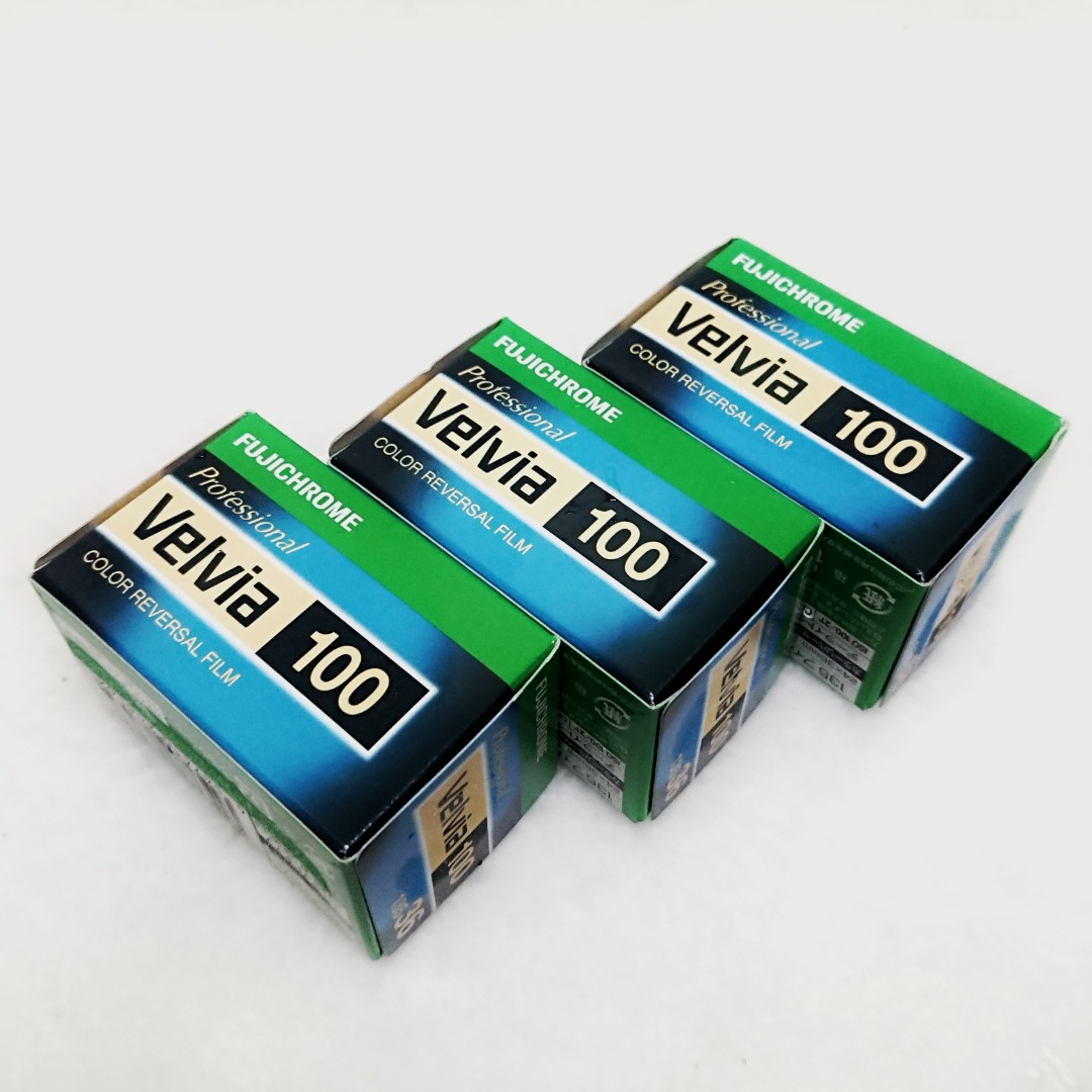 Fujifilm Fujichrome Velvia 100 RVP 100 Reversal Film (Fresh