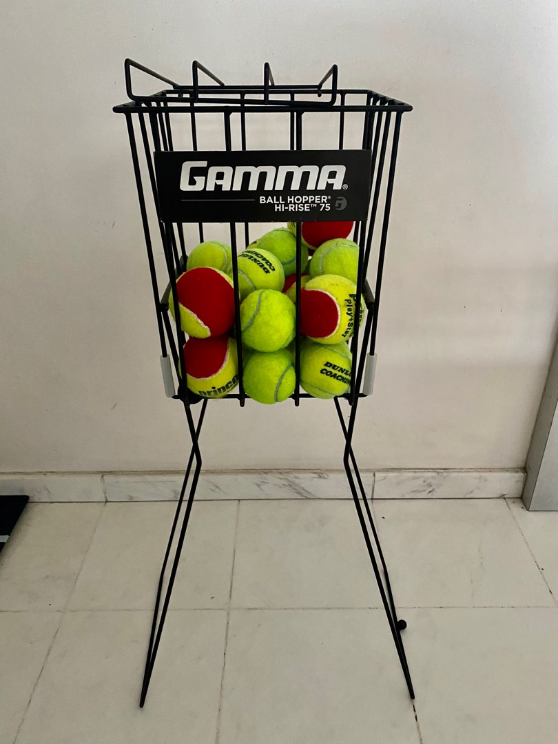 Gamma tennis ball hopper 75, Sports Equipment, Sports & Games, Racket