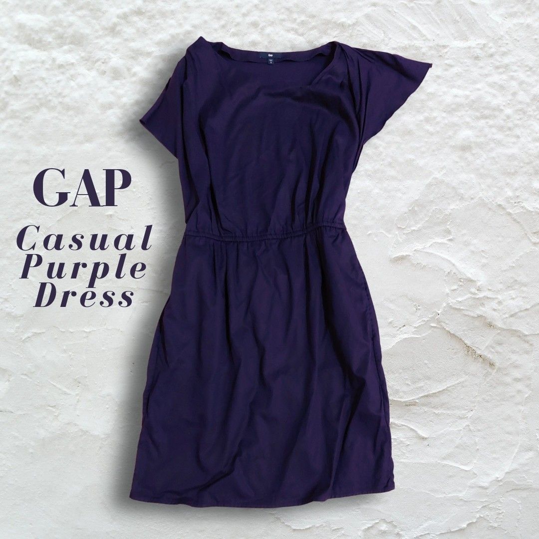 Gap top purple dress