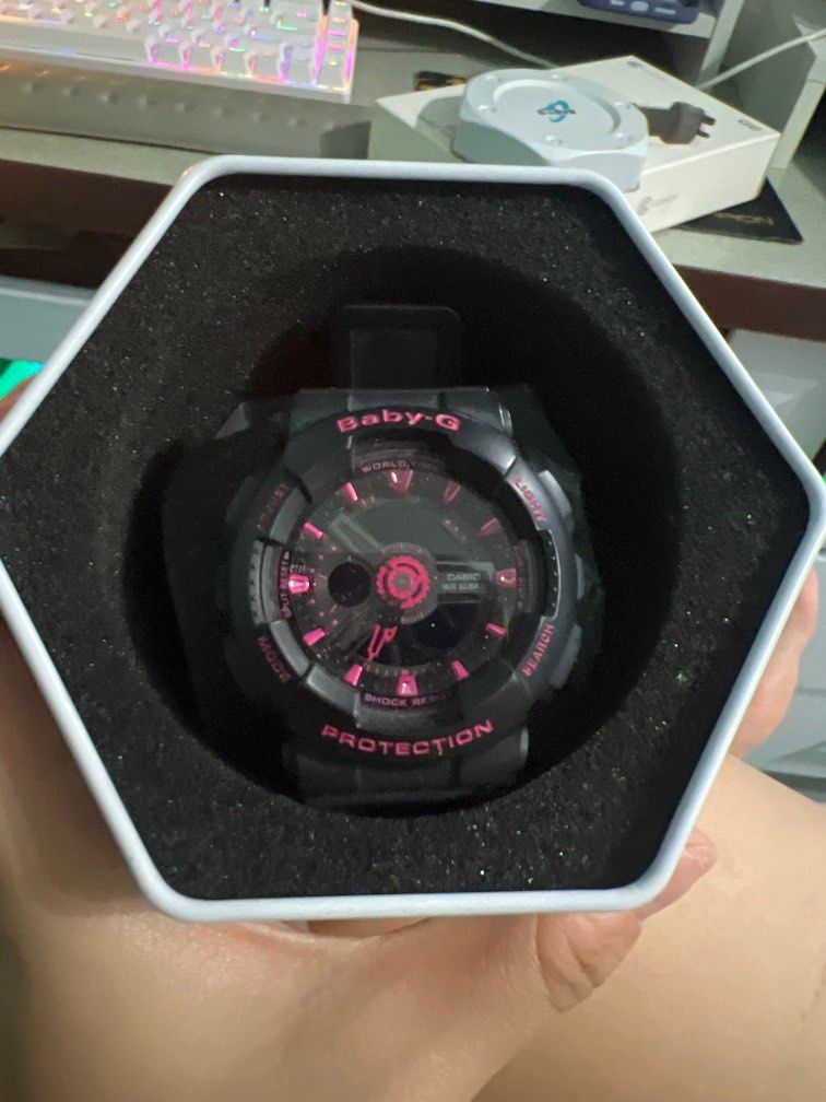 G shock 2024 black purple