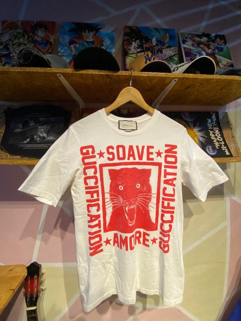 Gucci soave amore t shirt new arrivals
