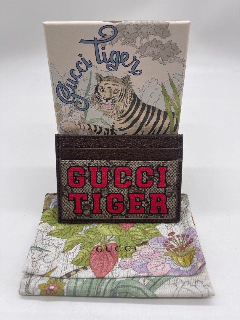Gucci cardholder tiger store