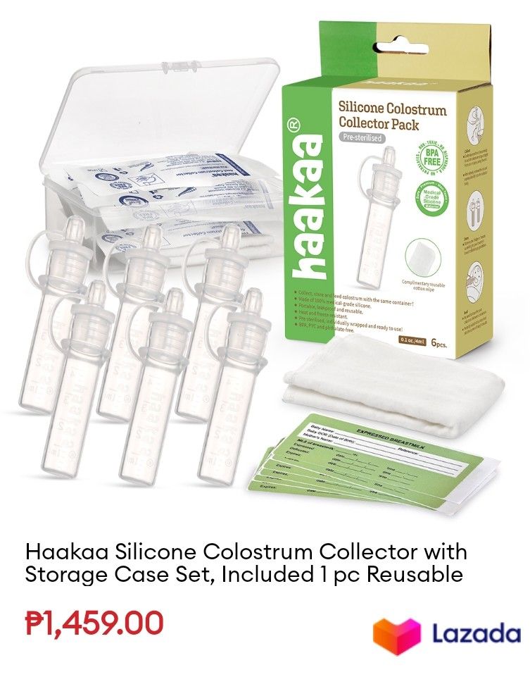 Haakaa Colostrum Collector 6pc on Carousell