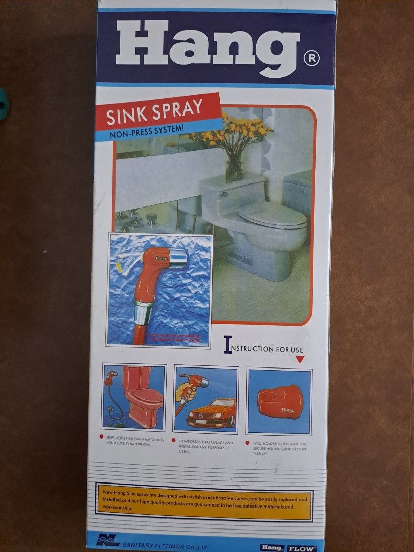 HANG Sink Spray, Furniture & Home Living, Bathroom & Kitchen Fixtures