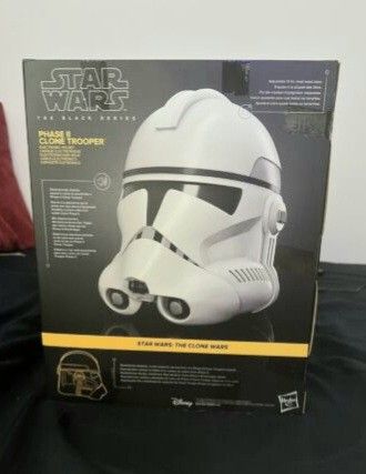 Hasbro Star Wars The Black Series Phase II Clone Trooper Electronic ...
