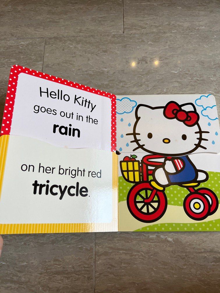 Hello Kitty Springtime Fun Mix and Match Book, Hobbies & Toys, Books ...