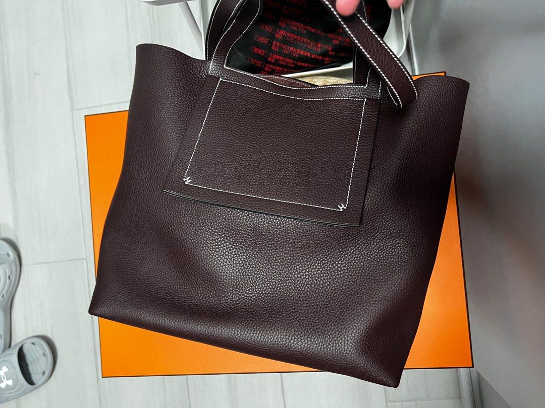 Hermes Cabasellier Tote Clemence 46