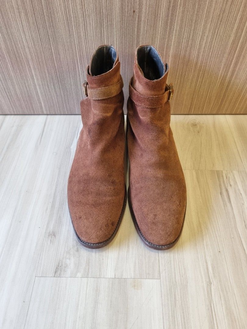 HERRING Suede Jodhpur Boots, Men display picture 1