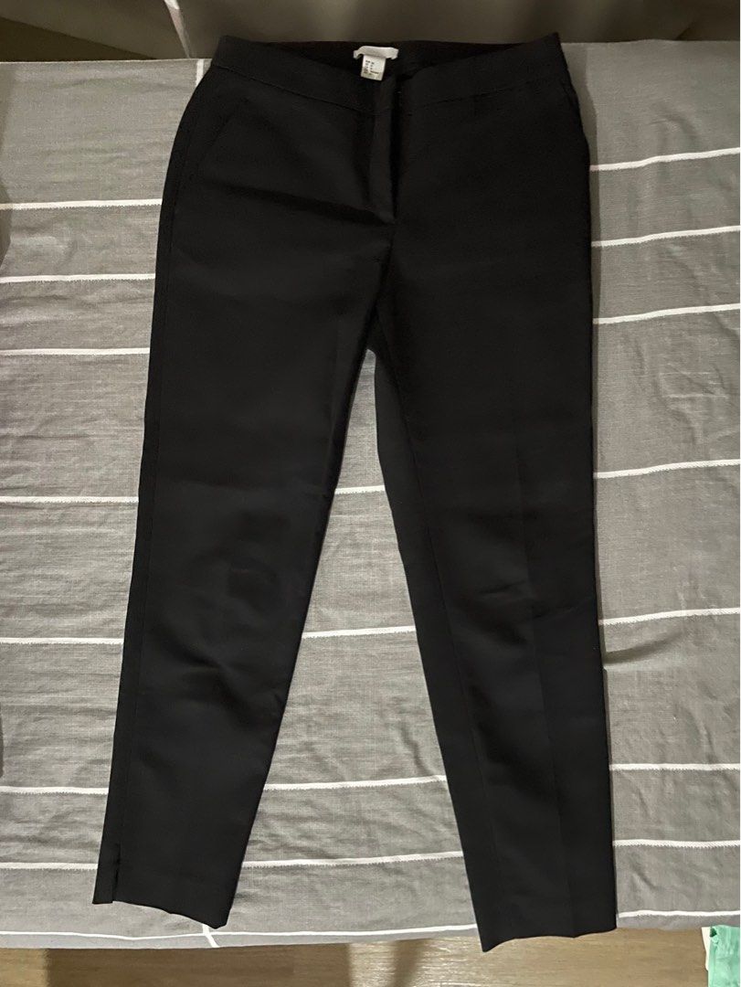 h&m black trousers