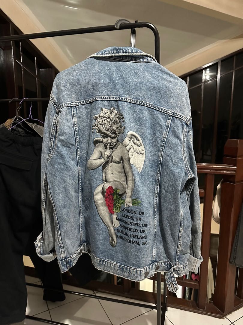 H m young thug shop denim jacket