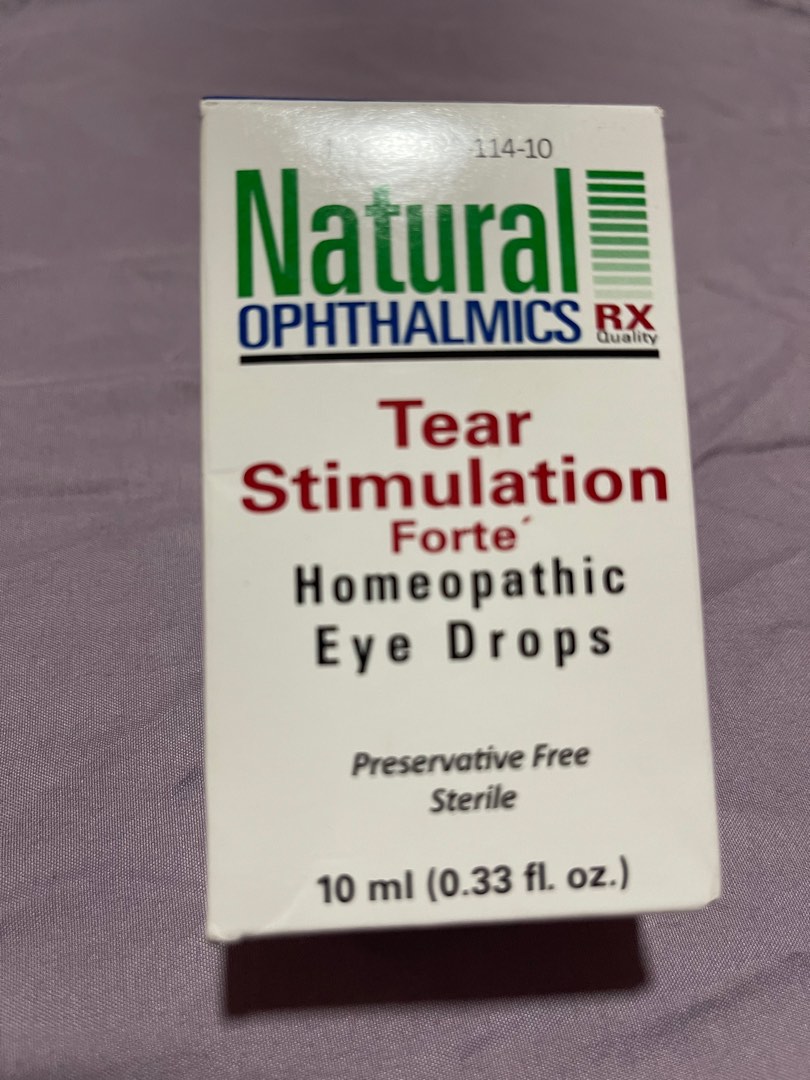 Homeopathic Eye Drops, Beauty & Personal Care, Vision Care on Carousell