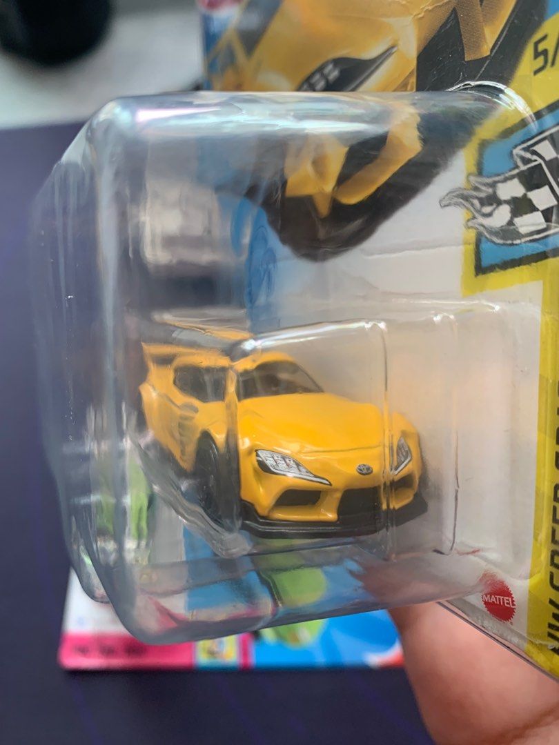 Hot Wheels Toyota Supra Mk5 Yellow, Hobbies & Toys, Toys & Games on ...