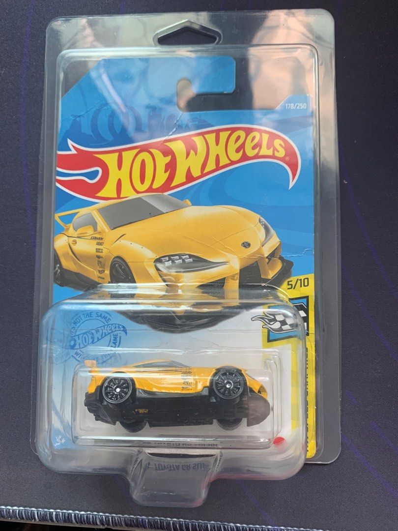 Hot Wheels Toyota Supra Mk5 Yellow, Hobbies & Toys, Toys & Games on ...
