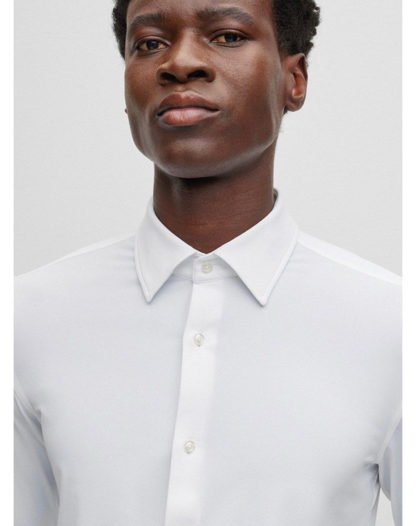 hugo white shirt