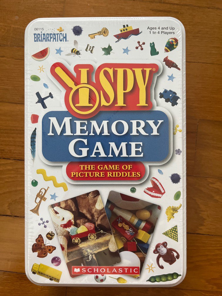 I spy memory game, Hobbies & Toys, Toys & Games on Carousell