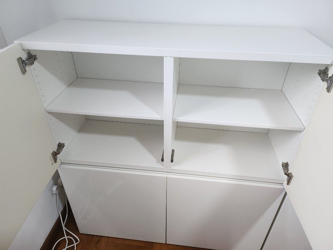 IKEA Besta dual stackable, great condition, Furniture & Home