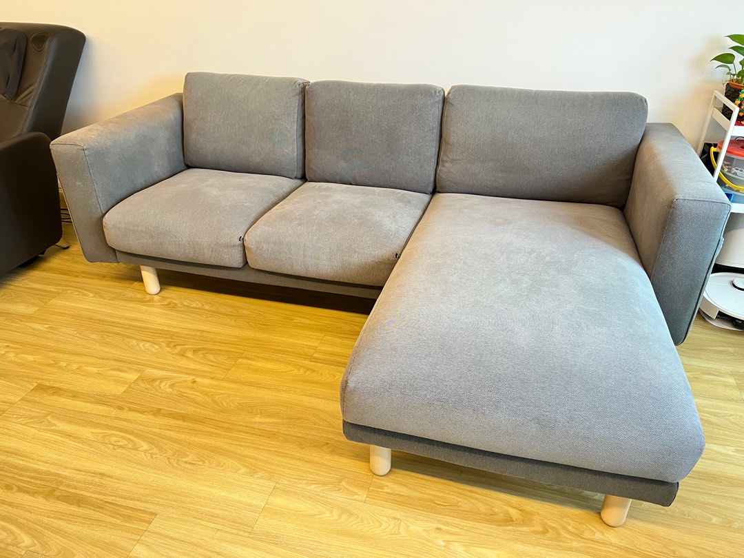 Ikea LShape Sofa, Furniture & Home Living, Furniture, Sofas