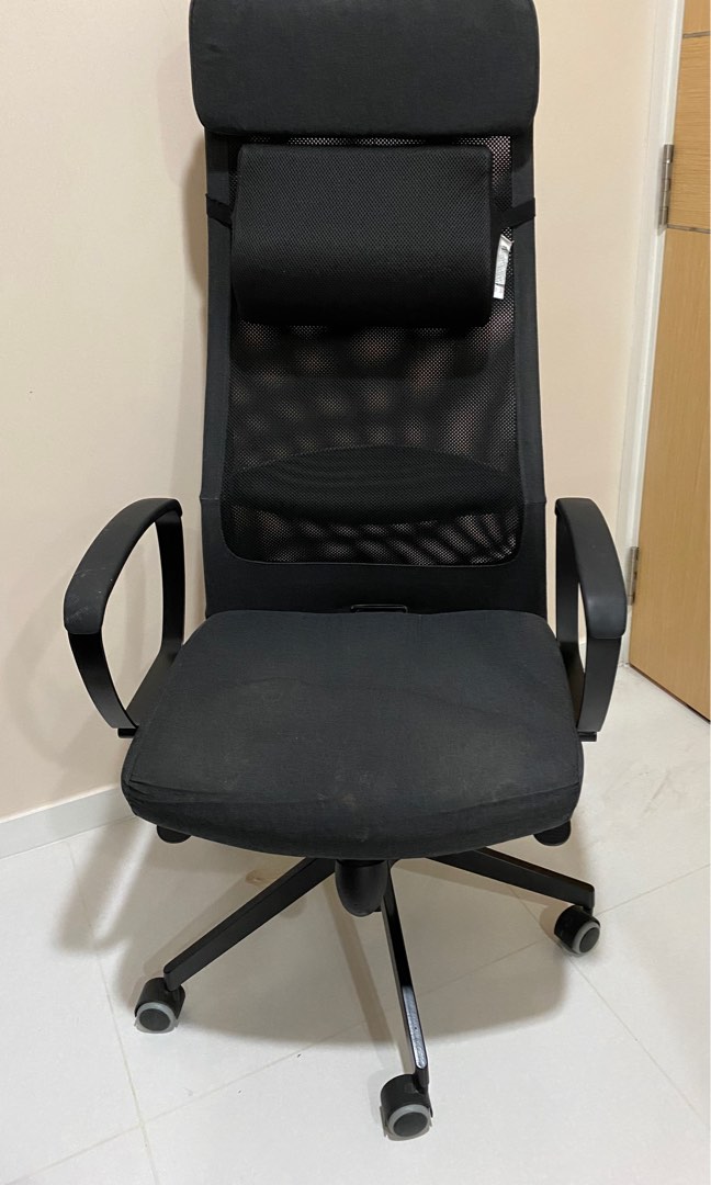 IKEA Office Chair with cushion, Furniture & Home Living, Furniture
