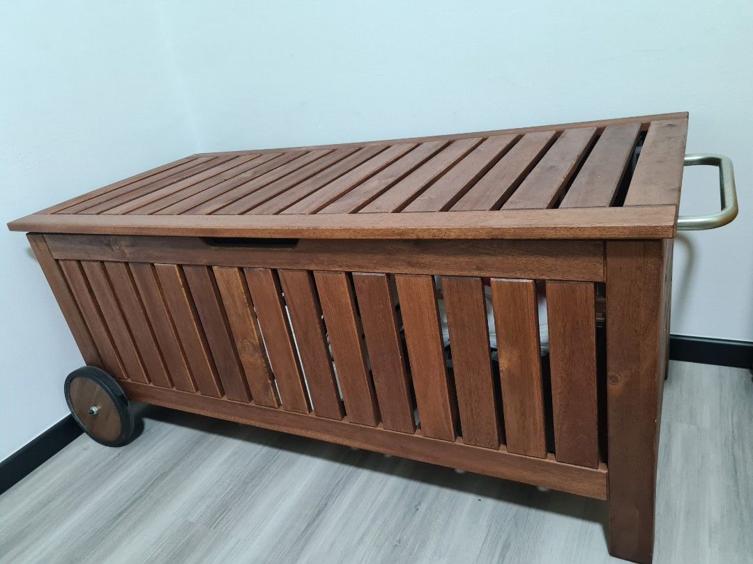 IKEA outdoor storage unit, Furniture & Home Living, Outdoor Furniture