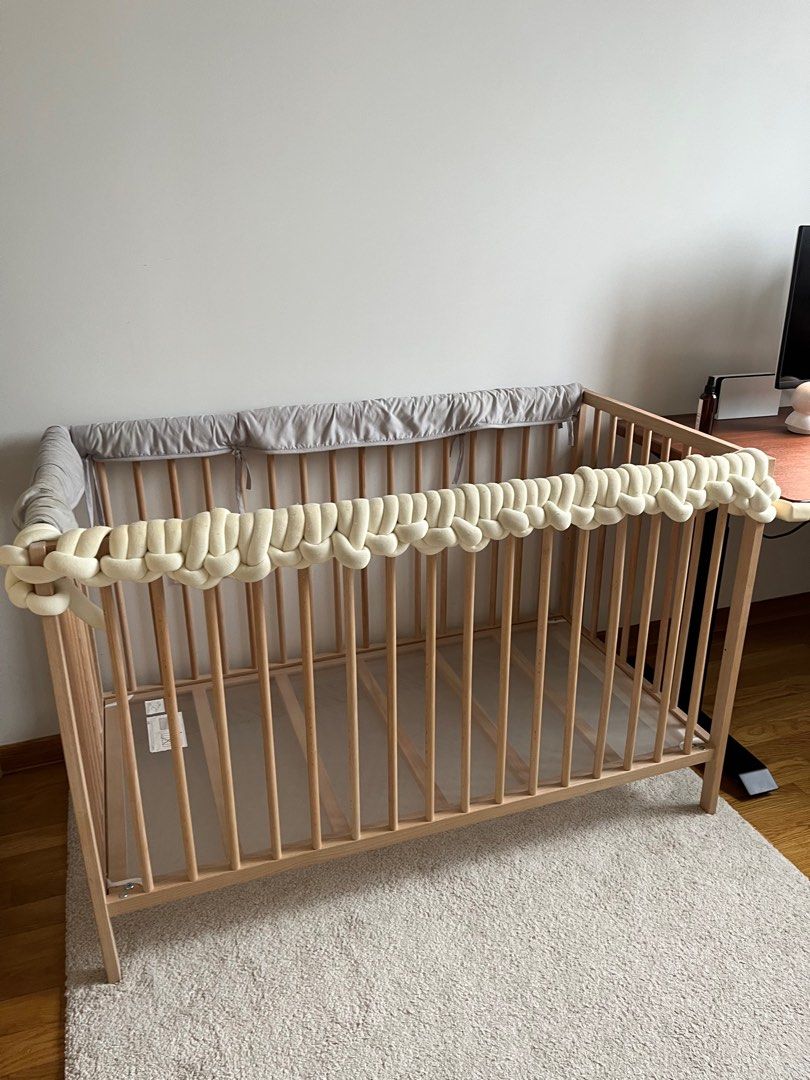 Ikea sniglar baby cot, Babies & Kids, Baby Nursery & Kids Furniture