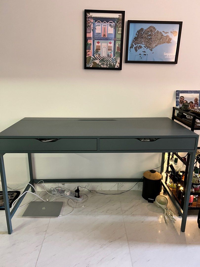 IKEA Study Table, Furniture & Home Living, Furniture, Tables & Sets on