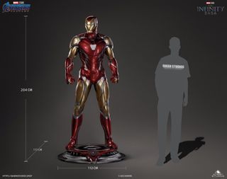 ‼️INCOMING STOCK! LAST PIECE! Queen Studios IronMan Mark 85 Life Size Statue. Sideshow. XM Studios. Infinity Studio.
