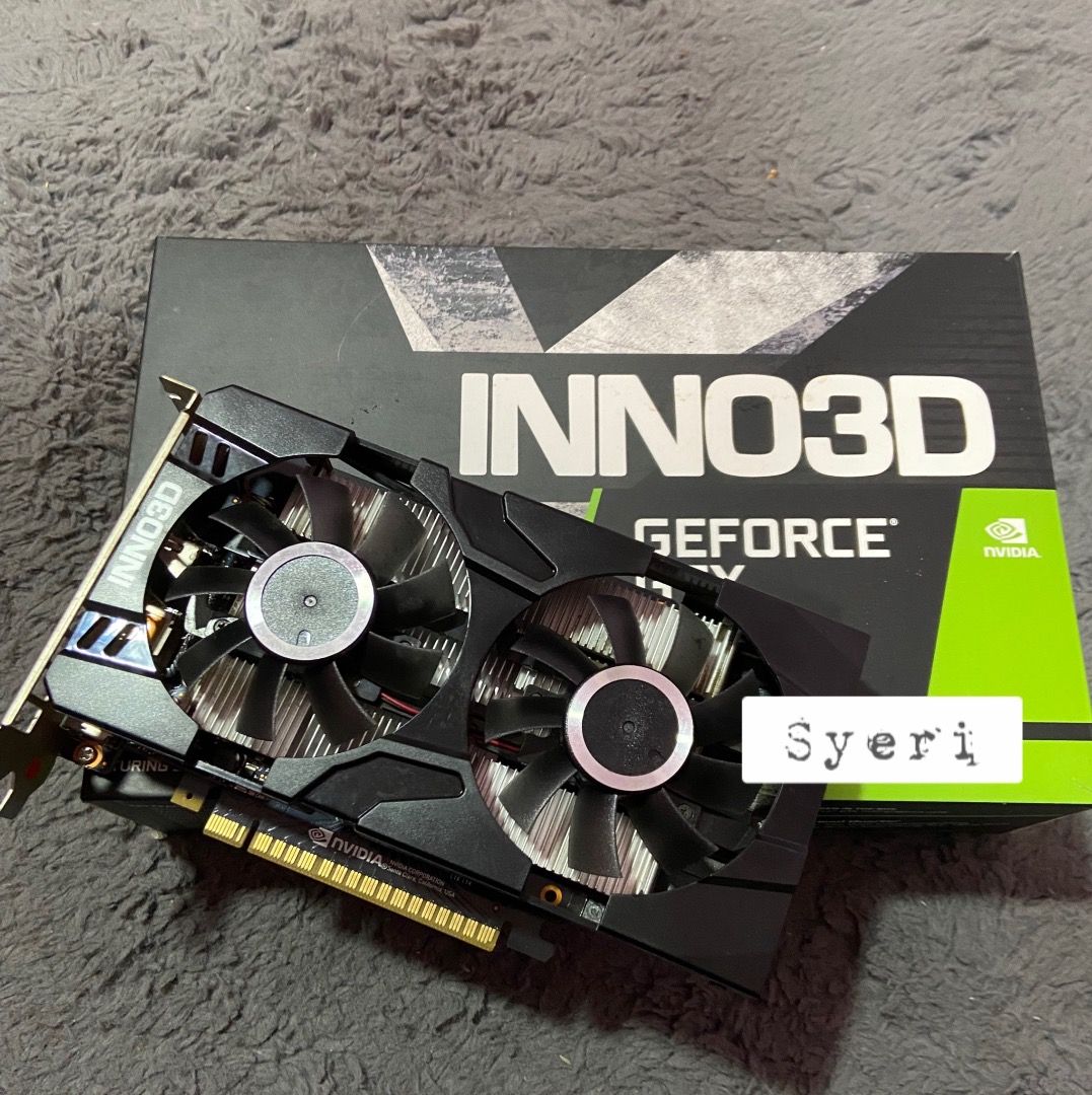 INNO3D GTX 1650 TWIN X2 OC 4GB GDDR5 Computers Tech Parts