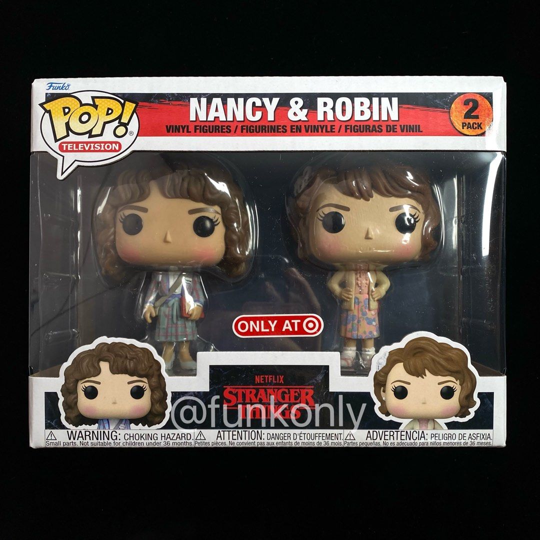 Funko POP! Stranger Things - Nancy and Robin 2-Pack Exclusive Vinyl Figure