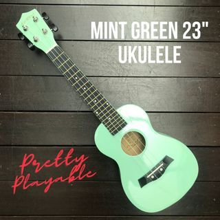 INSTOCK! Mint Green Turquoise 23" Inch Concert Ukulele Brand New Uke Ukelele
