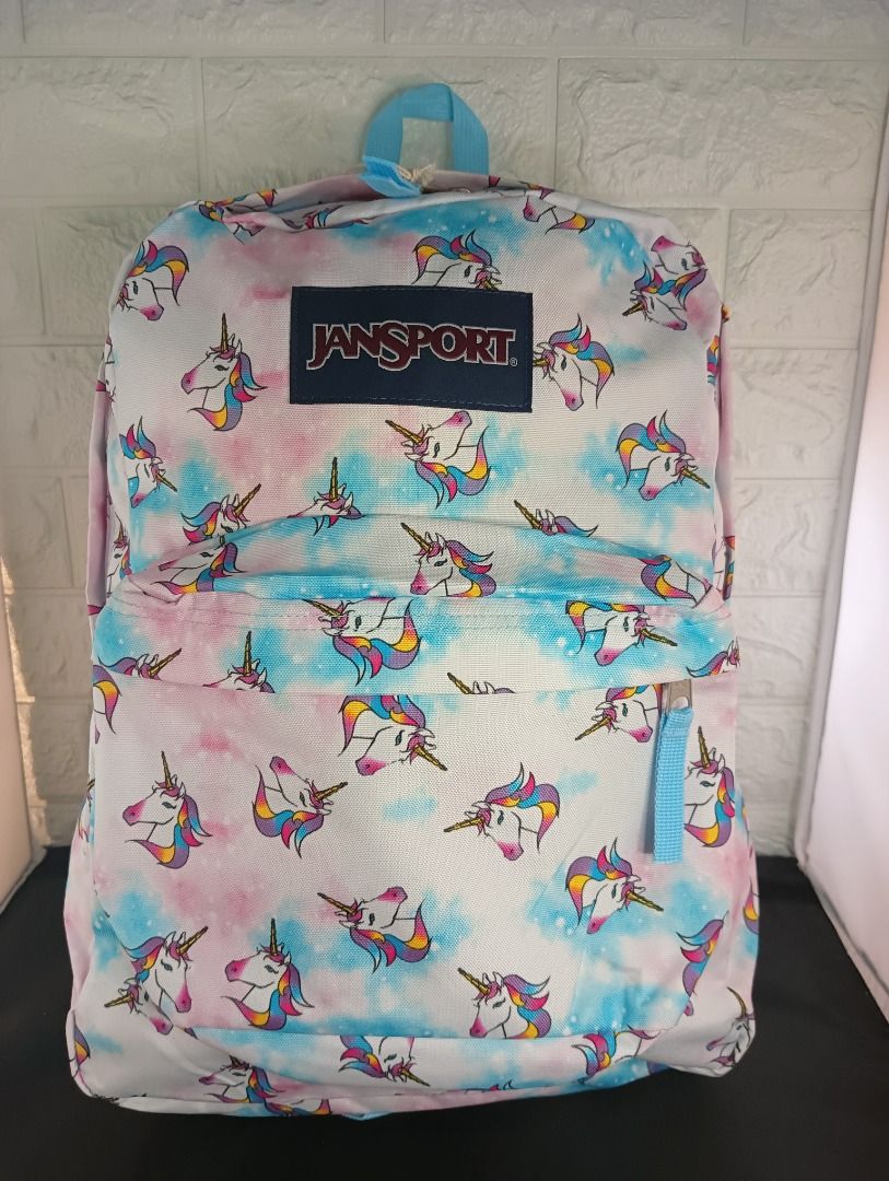 Jansport unicorn clouds backpack sale