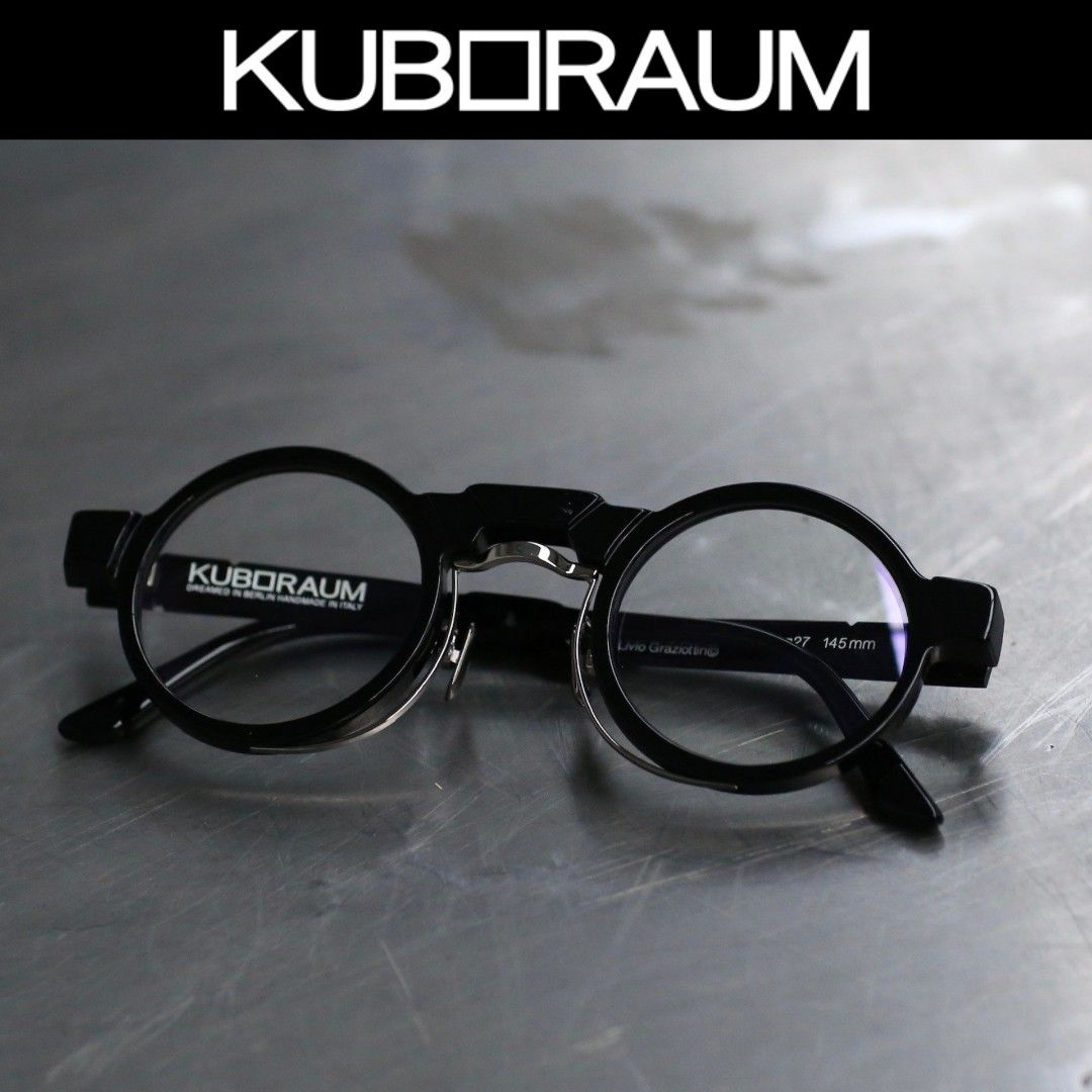 kuboraum maske N3 round eyewear specs, Men's Fashion, Watches